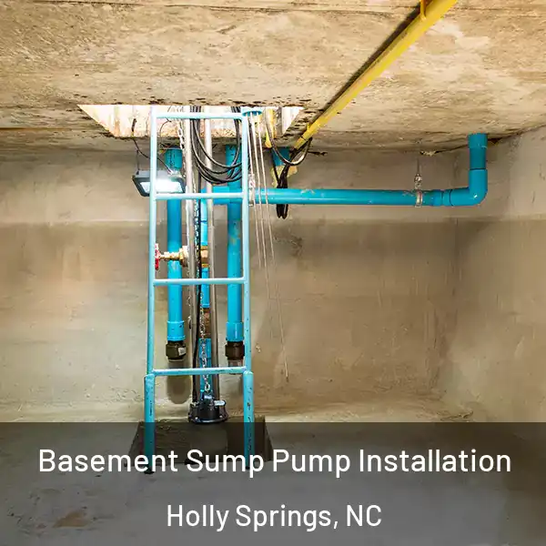  Basement Sump Pump Installation Holly Springs, NC