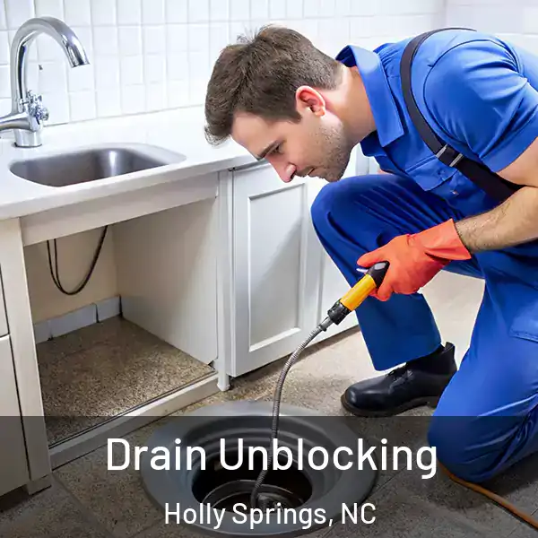  Drain Unblocking Holly Springs, NC
