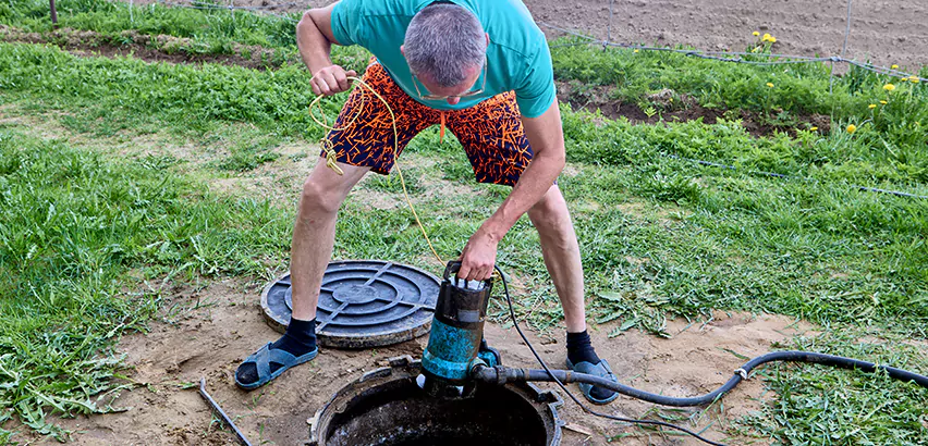 Sewage Ejector Pump Installation in Holly Springs