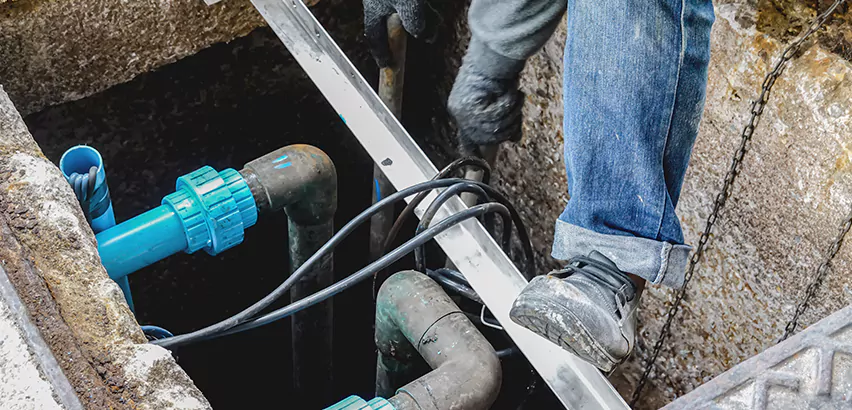 Zoeller Sewage Ejector Pump System in Holly Springs