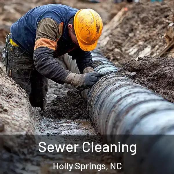  Sewer Cleaning Holly Springs, NC