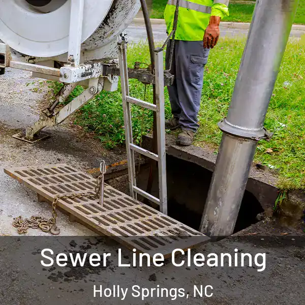  Sewer Line Cleaning Holly Springs, NC
