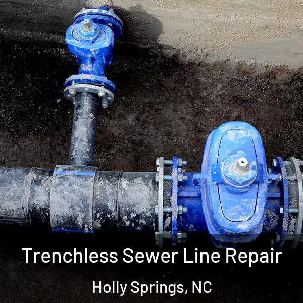  Trenchless Sewer Line Repair Holly Springs, NC