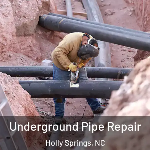  Underground Pipe Repair Holly Springs, NC