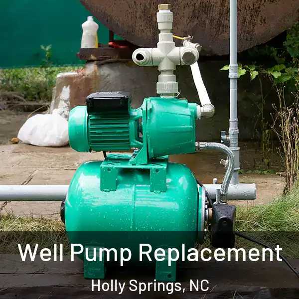  Well Pump Replacement Holly Springs, NC